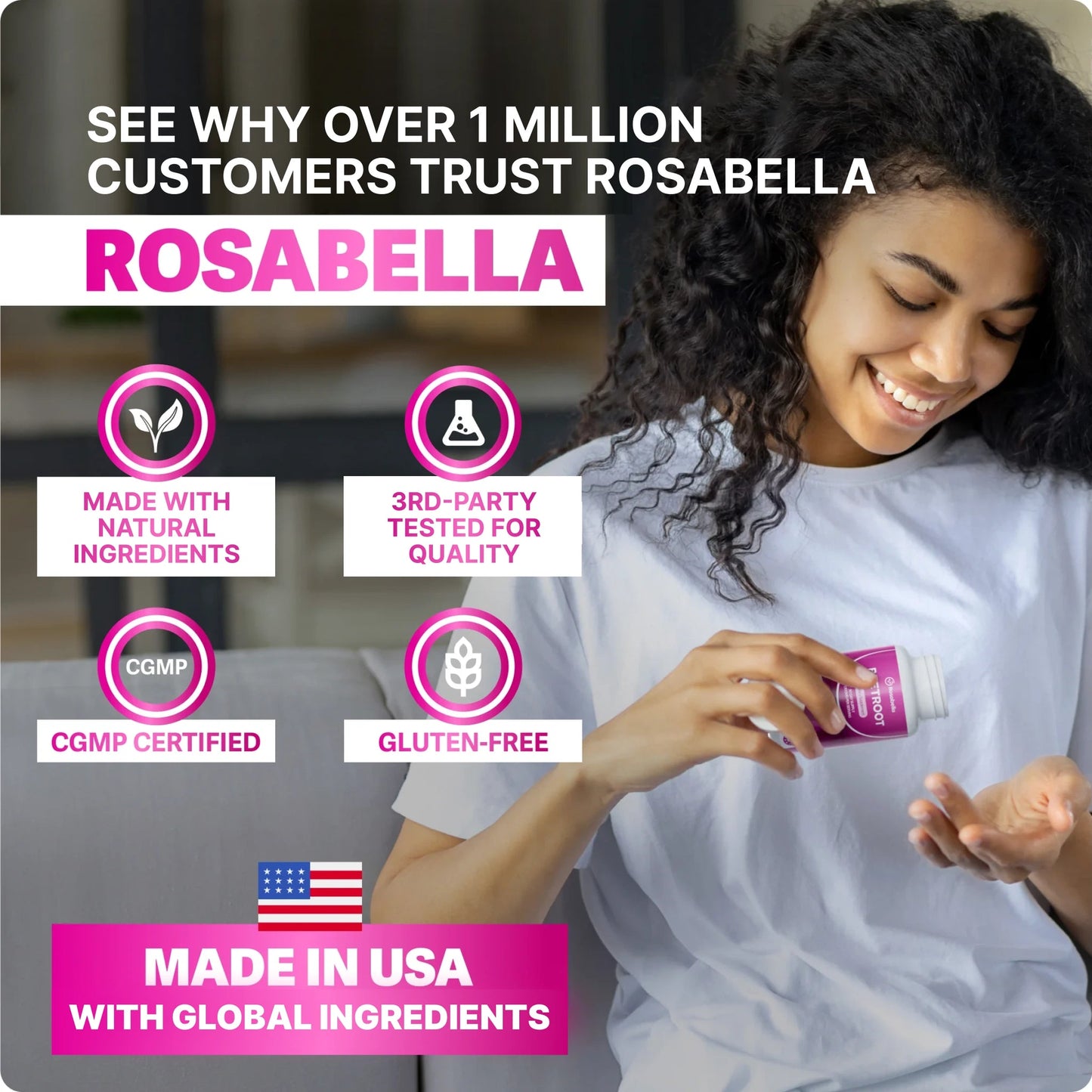 Rosabella Organic Beet Root 60 Capsules