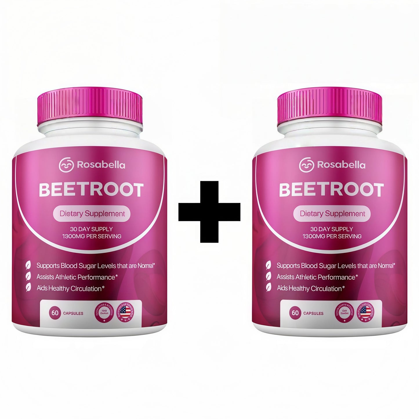Rosabella Organic Beet Root 60 Capsules